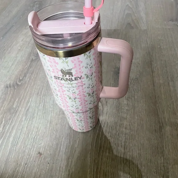 Stanley Pink Floral Accent Tumbler - Picture 3 of 3